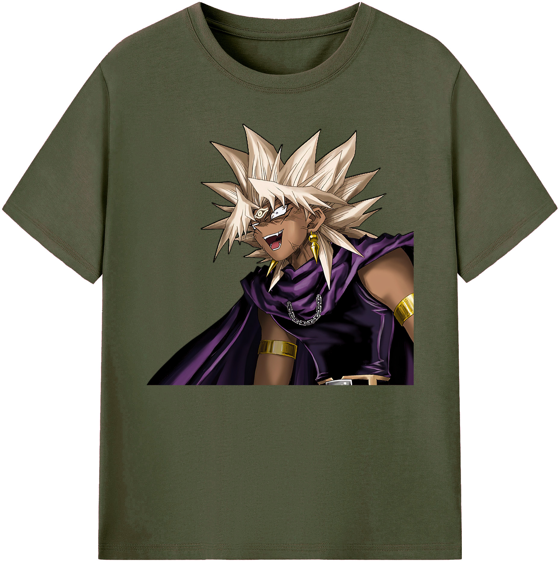 （画像用） 遊☆戯☆王 Yu-Gi-Oh! 綿100％ メンズ半袖Tシャツ｜肌触りやわらか＆通気性